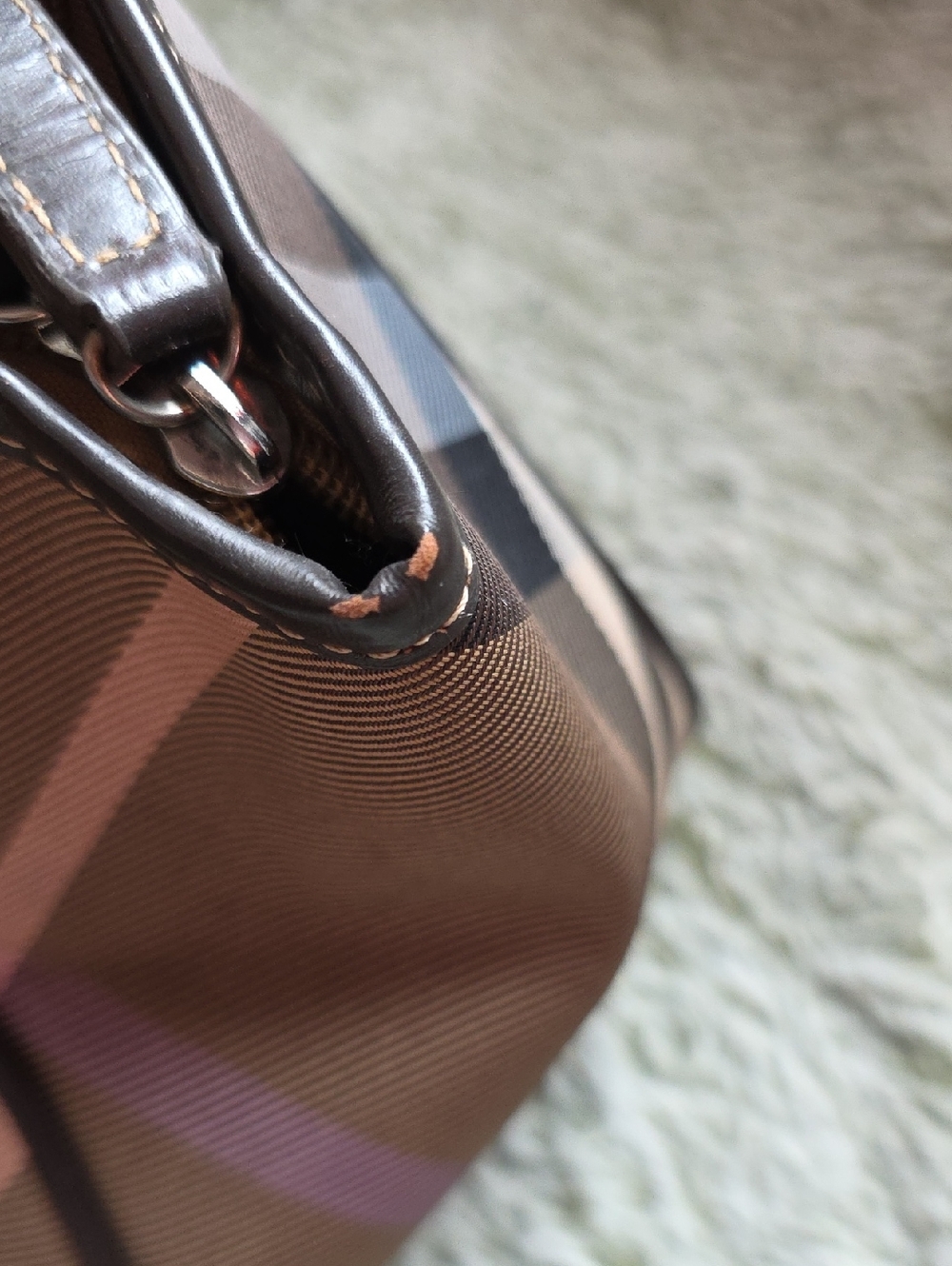 Burberry Top Handle Bag - Picture 9 of 11